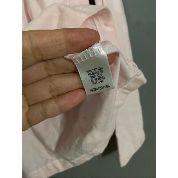 Croft & Barrow Light Pink Turtleneck Top Size Medium - Picture 5 of 6